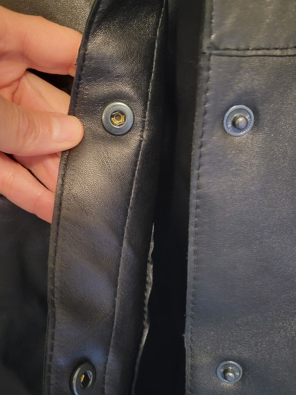 Vintage Brooks Brothers Leather Jacket Size SMALL - Picture 7 of 8